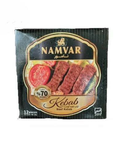 نامور کباب لقمه ۴۸۰ گرمی ۱۲ عددی
