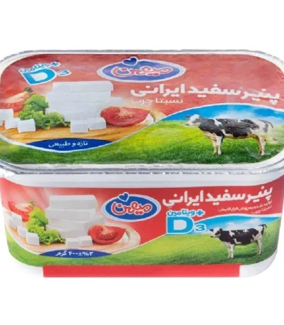 میهن پنیر سفید ایرانی ۴۰۰ گرم