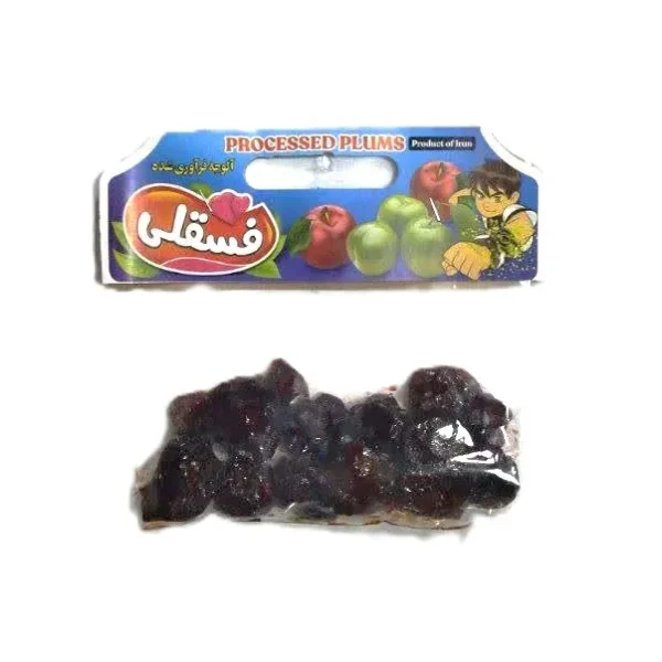 فسقلی آلوچه فرآوری‌شده ۷۰ گرم