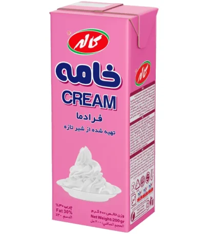 کاله خامه صورتی فرادما ۲۰۰ گرم