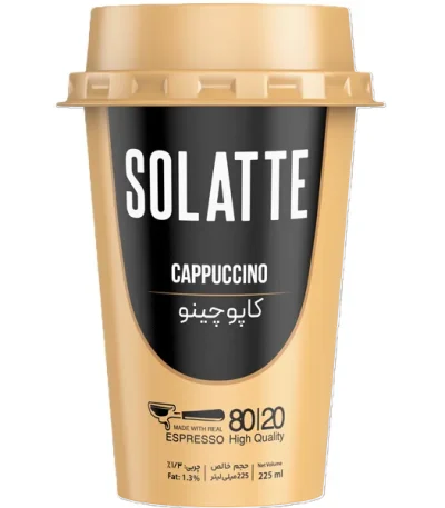 نوشیدنی سولاته کاپوچینو ۲۲۵ میلی‌لیتر
