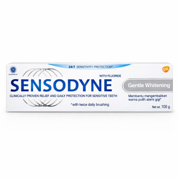خمیر دندان ضد حساسیت سنسوداین (Sensodyne) مدل Gentle Whitening